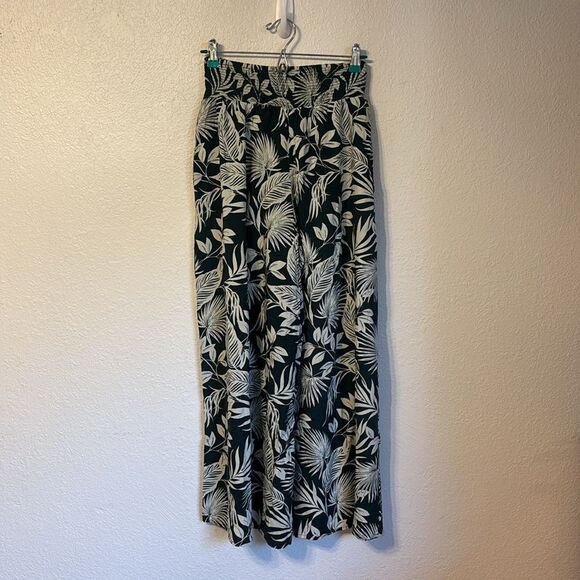 Patrons of Peace Botannical Print Pull On Pants Large - Picture 6 of 6